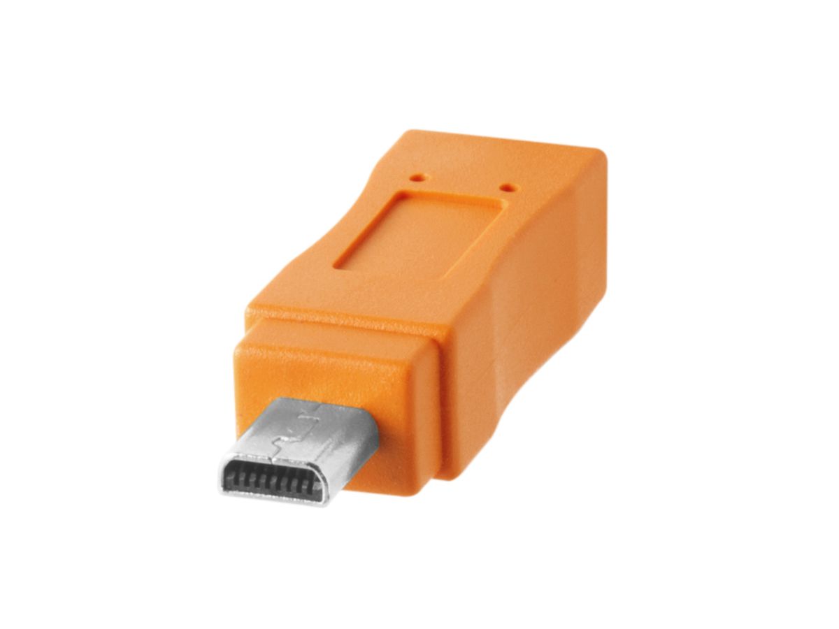 TetherPro 2.0 Mini-B 8-Pin 4.6m Org