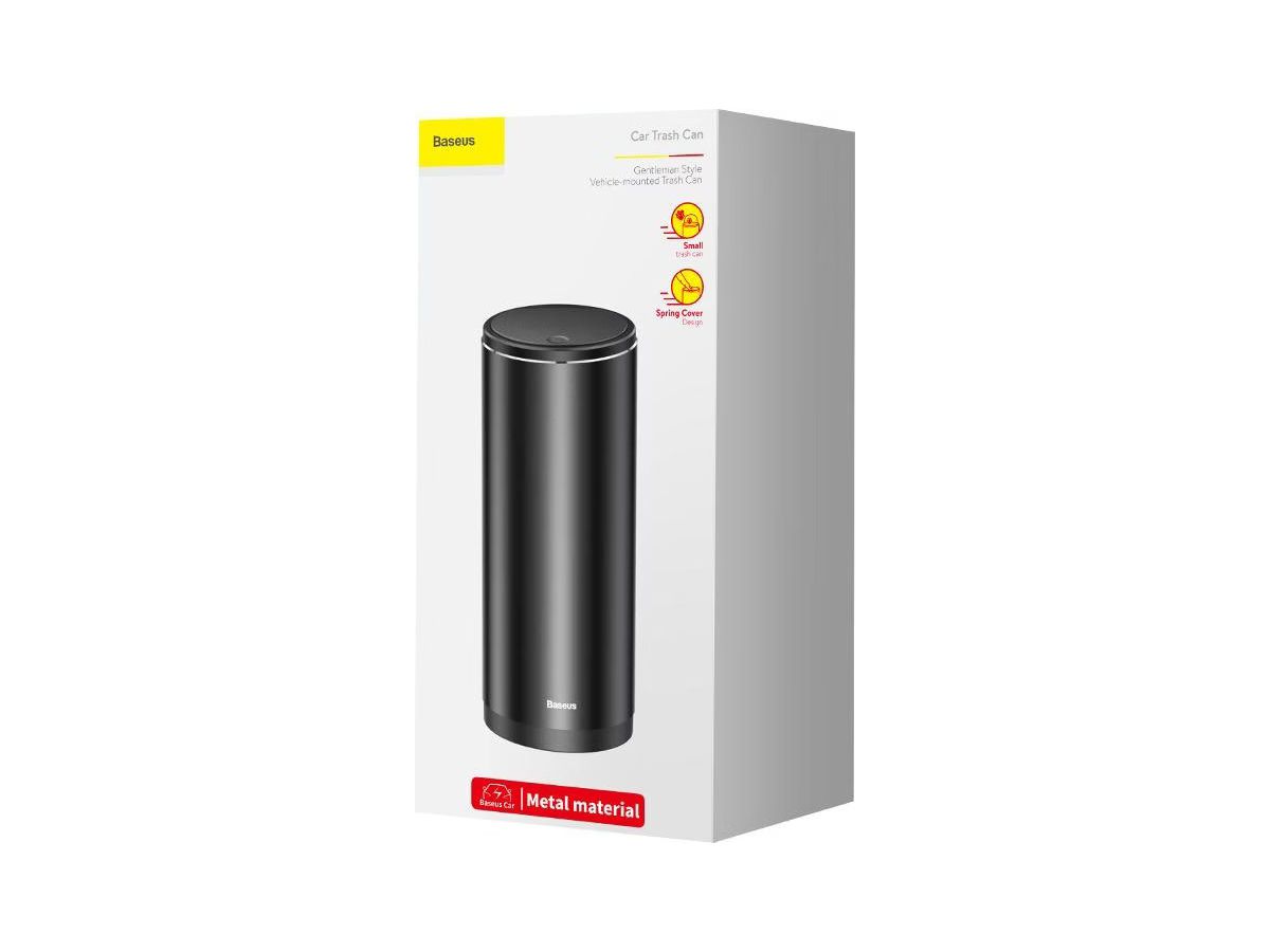 Baseus Car Trash Can 500ml Black