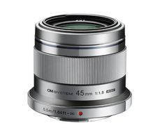 OM System m.Zuiko 45mm 1:1.8 black