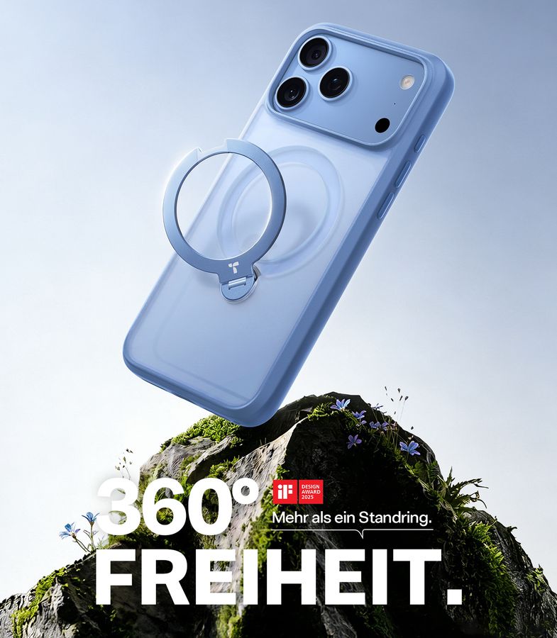 Torras Ostand Spin iPhone 18 Pro Blue