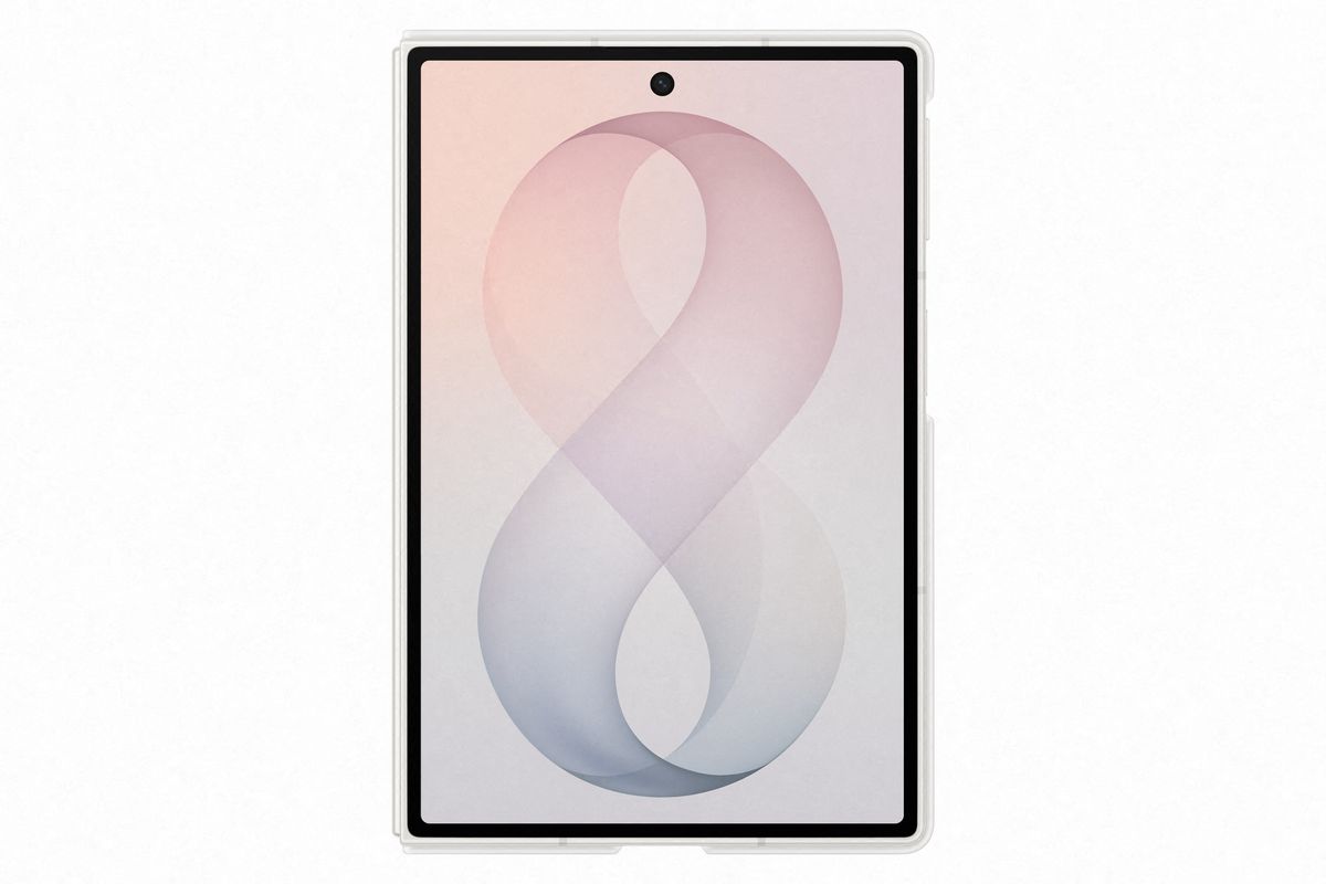 Samsung Fold 8 Silicone Magnet Cream