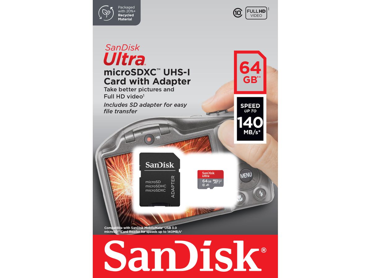 SanDisk Ultra SDHC 120MB/s 32GB Imaging