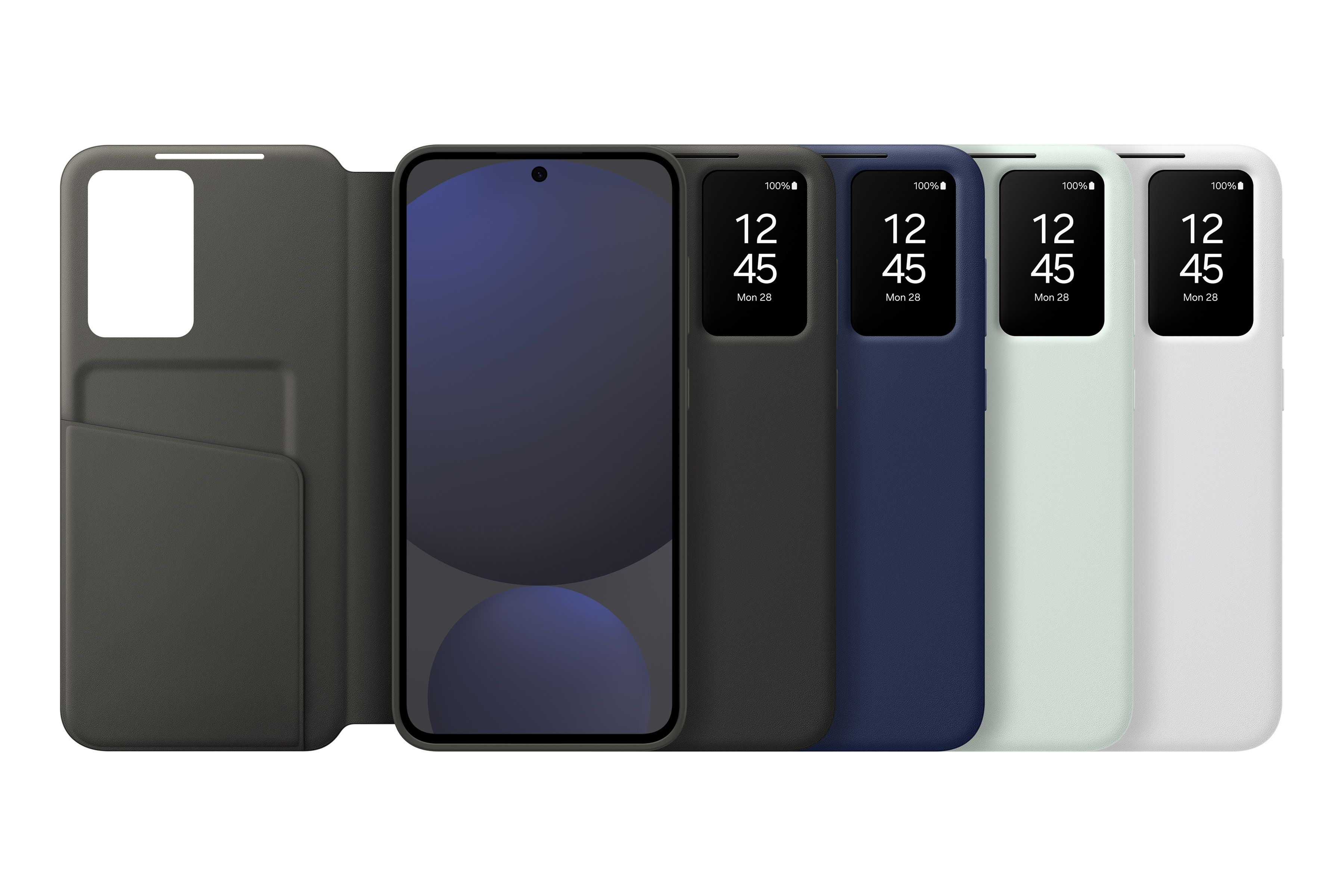 Samsung S24 FE Wallet Case White