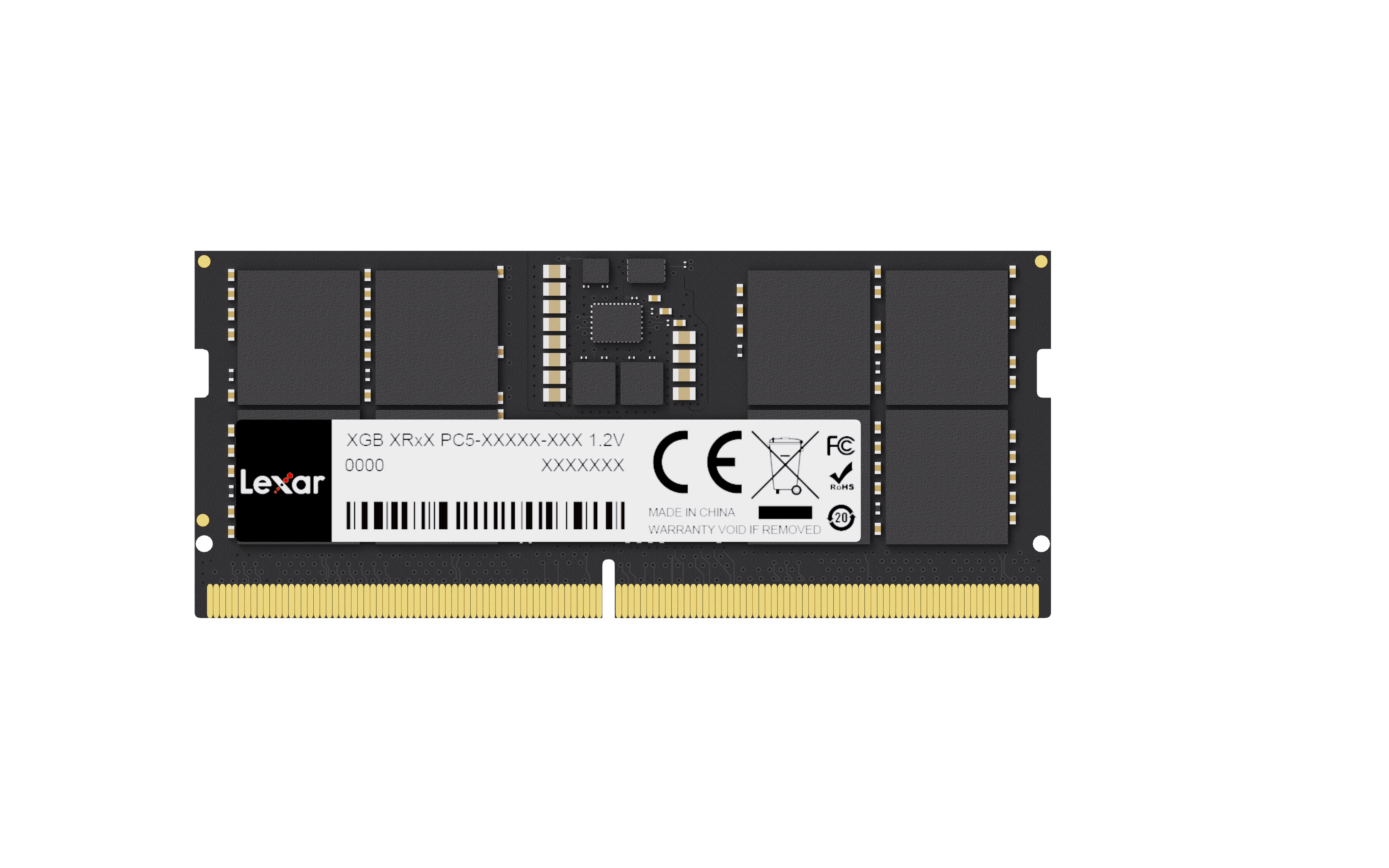 Lexar DDR5 4800 MHz So-DIMM 1x 16GB