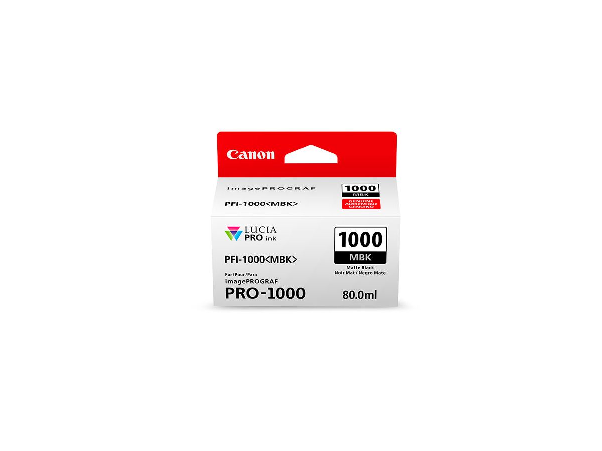 Canon Ink PFI-1000MBK Matte Black