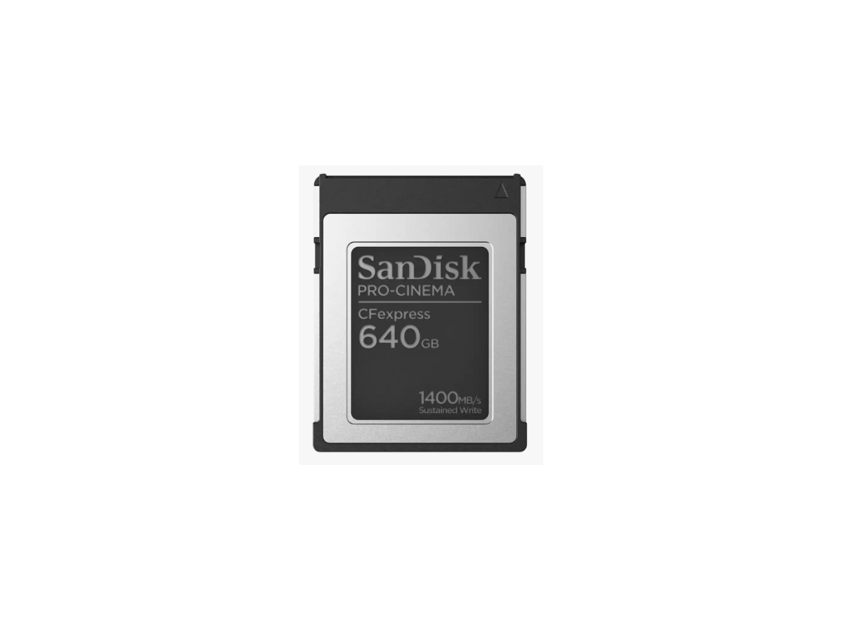 Sandisk PRO-CINEMA Cfexpress Typ-B 640GB