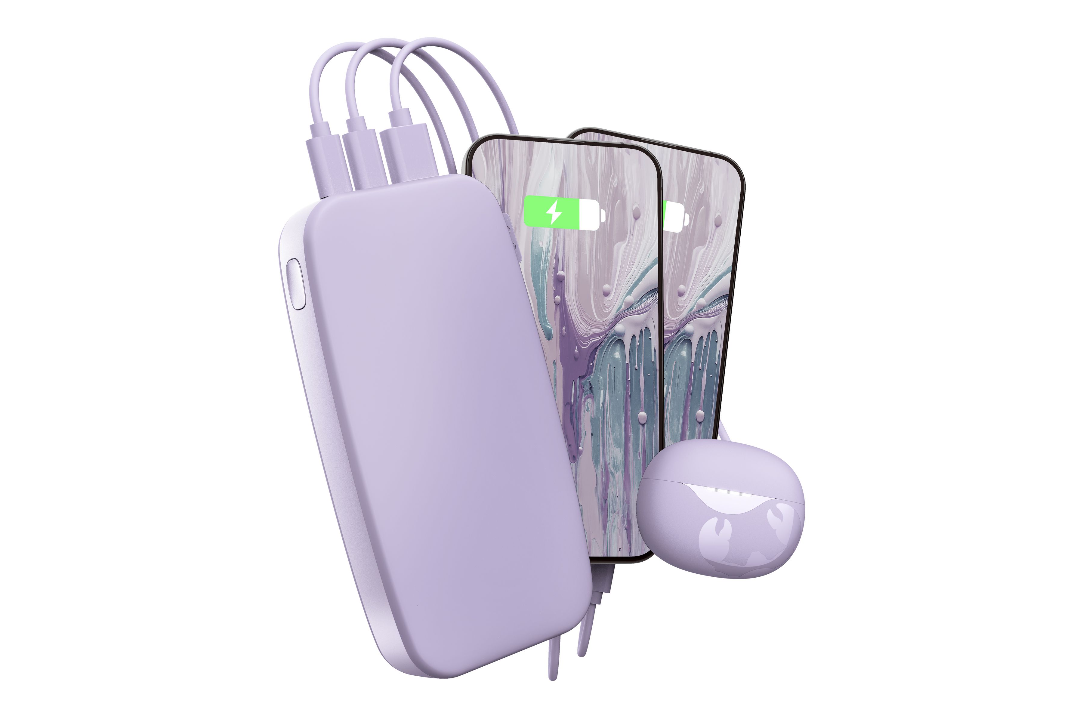 Fresh 'n Rebel Powerbank 24000 mAh Lilac