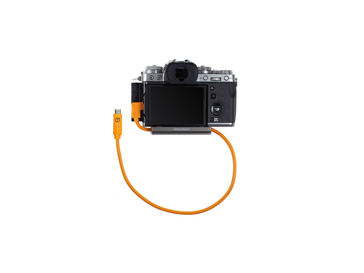 TetherPro 10G USB-C 50cm RT Org 60W PD