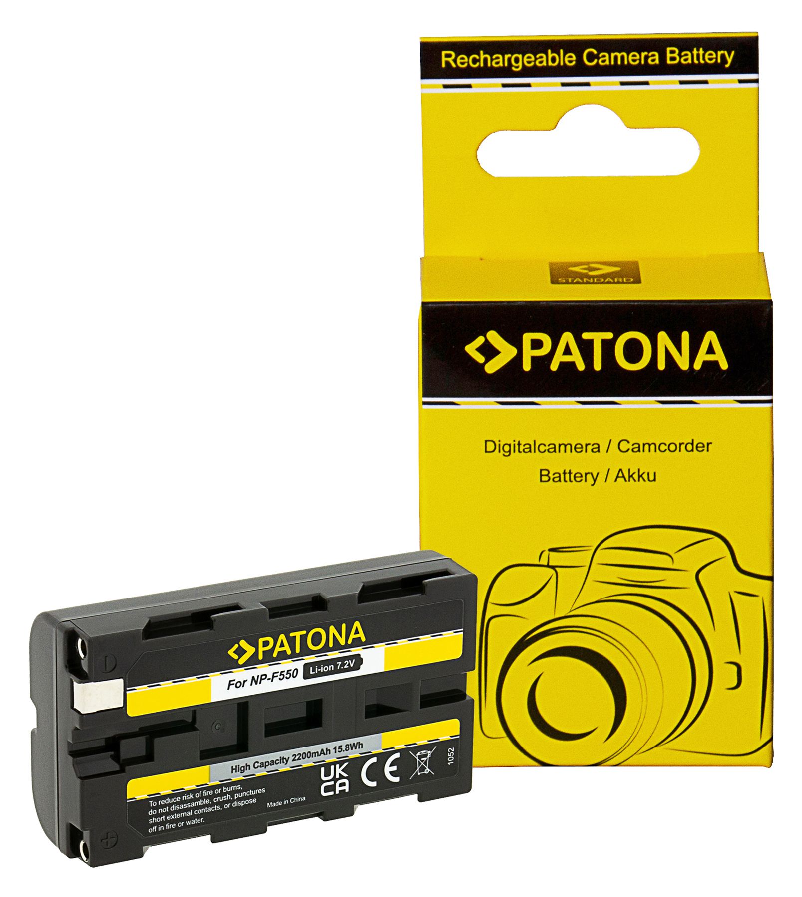 Patona Batterie Sony NP-F550