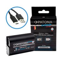 Patona Platinum USB-C Panasonic BLK22
