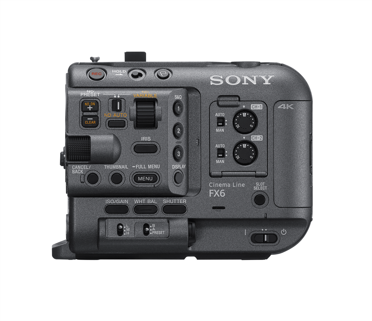 Sony ILME-FX6, Alpha FX6, Cinema Line