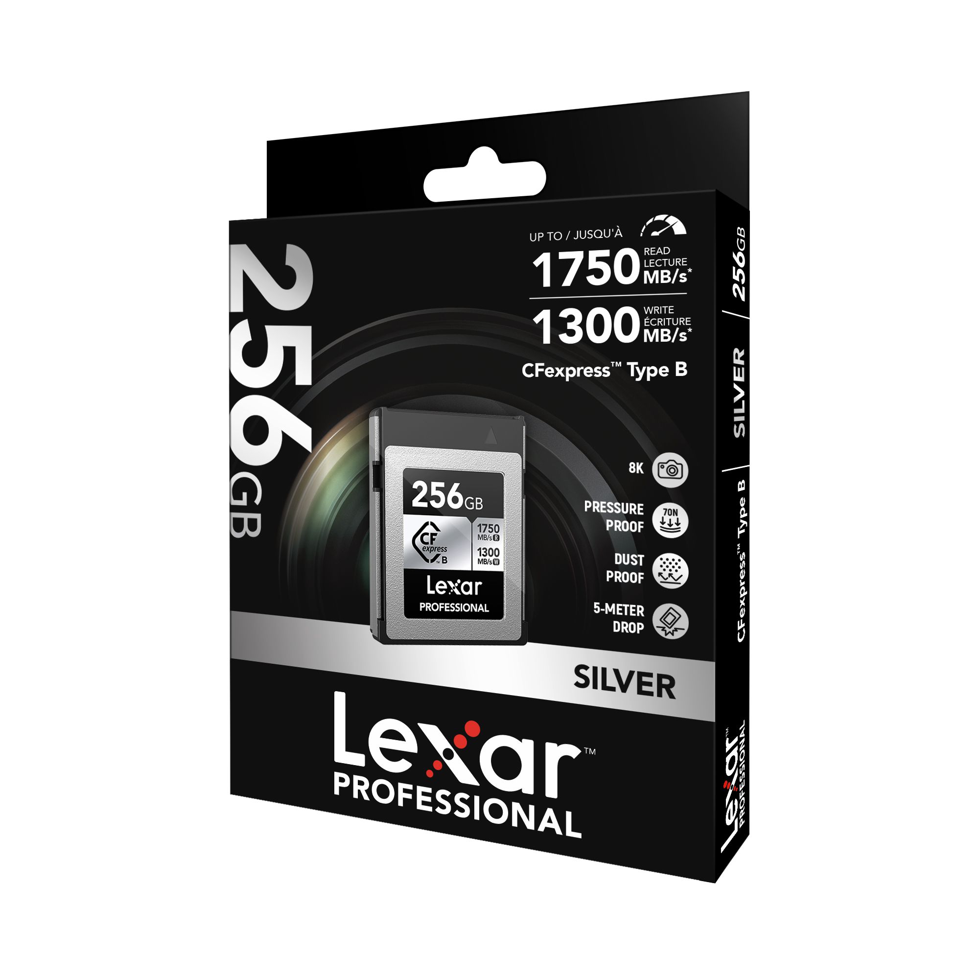 Lexar 1750MB/s CFexpress B 256GB Silver