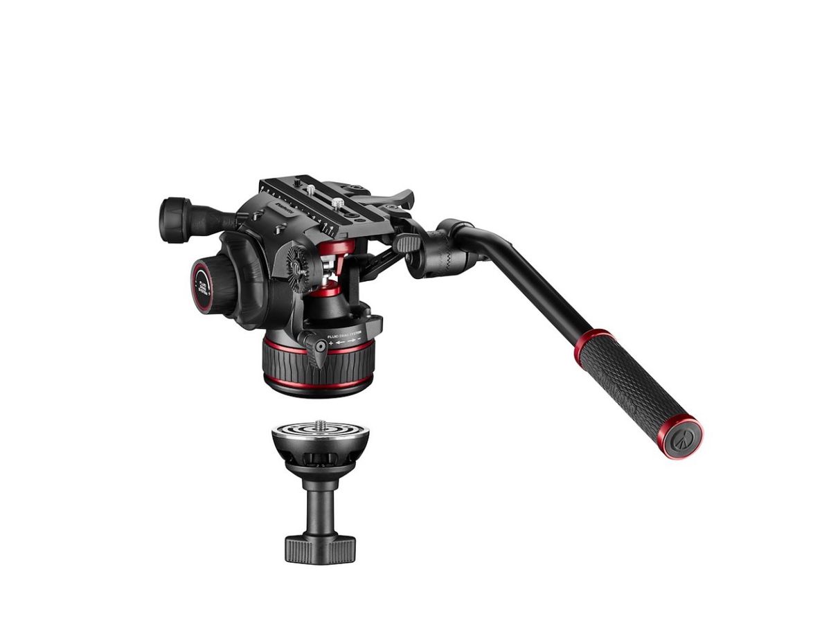 Manfrotto 608 Head w/Twin Leg Alu MS
