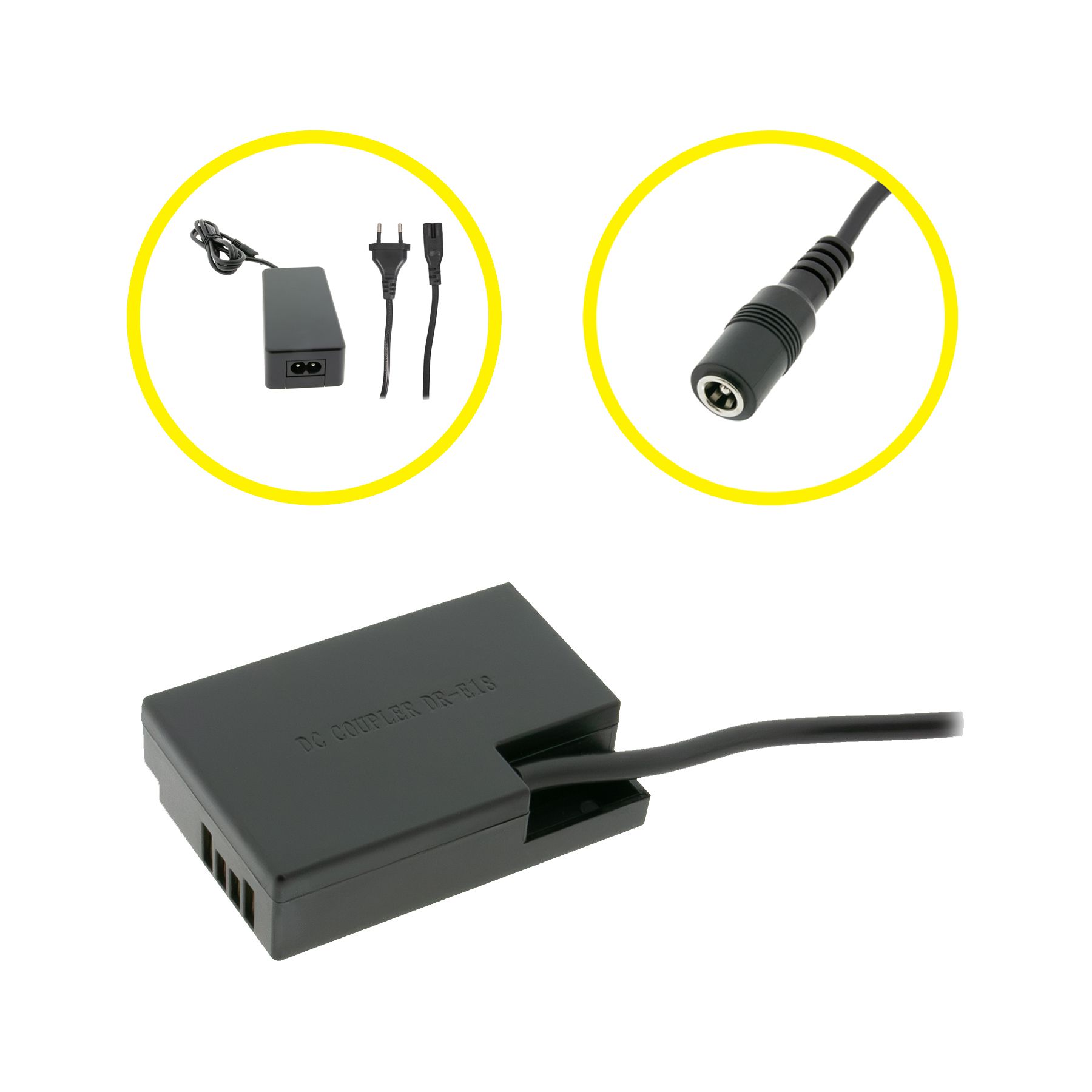 Patona Coupler Set Canon LP-E17
