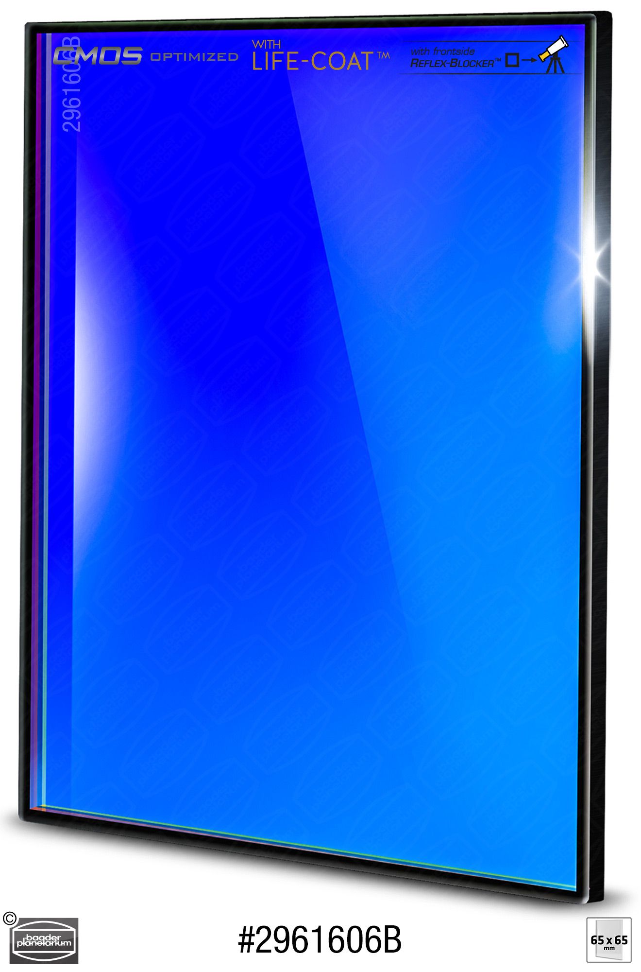 RGB-B 65x65mm Filter  CMOS-optimized