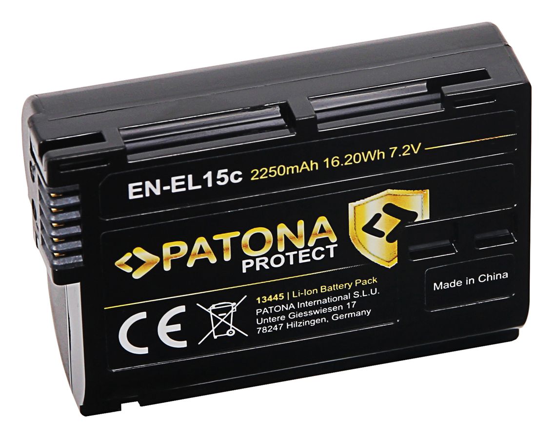 Patona LP-E6P Set Chargeur + 2 Batterie