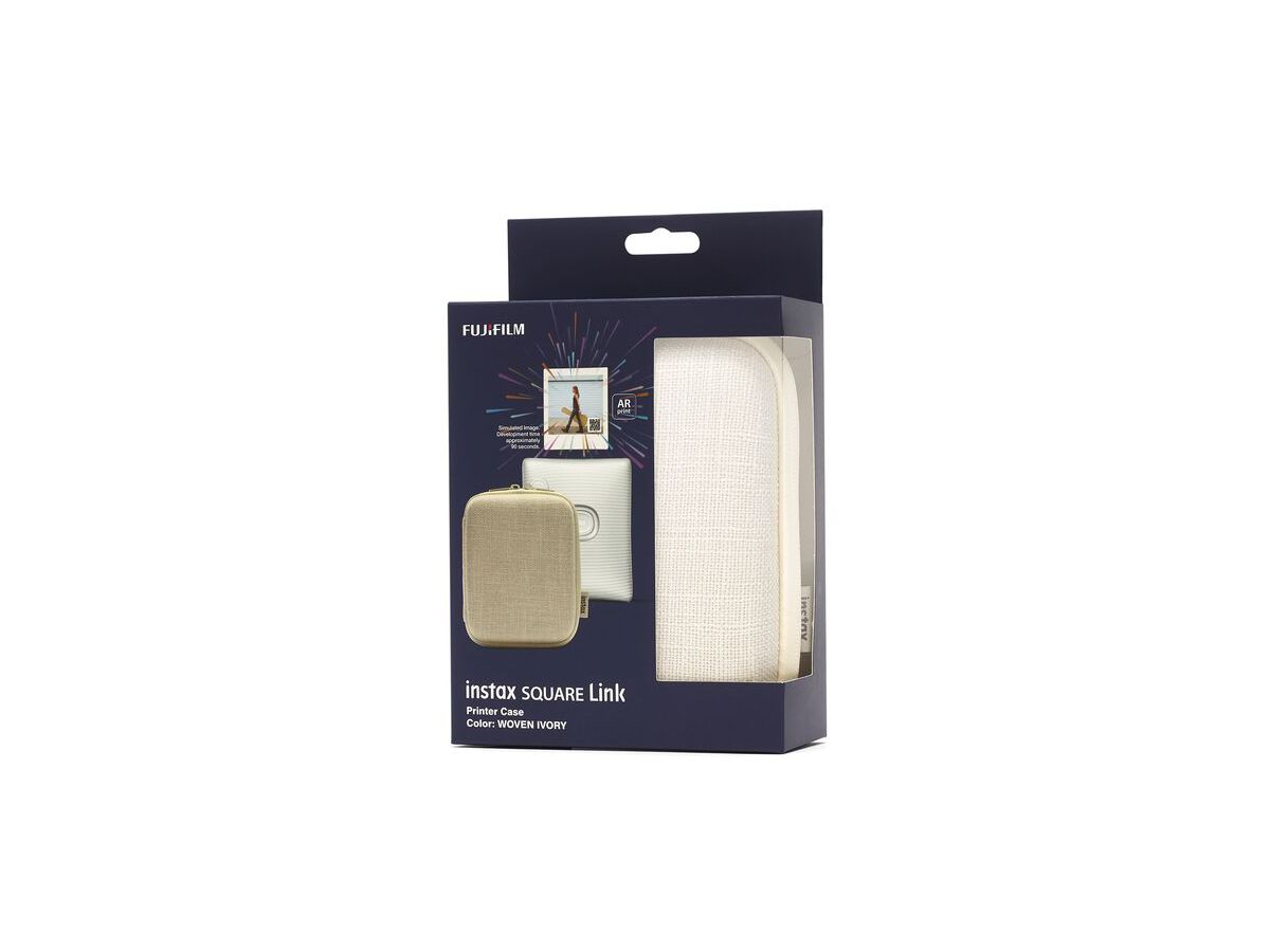 Instax SQ Link Printer Case Woven Ivory