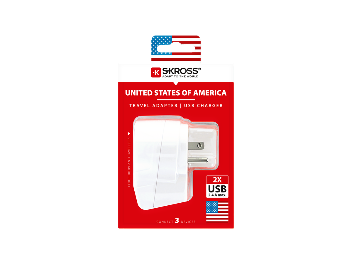 Skross Europe to USA USB