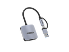 Sitecom USB Card Reader USB-C & USB-A