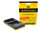Patona Ladegerät Dual USB Canon LP-E17
