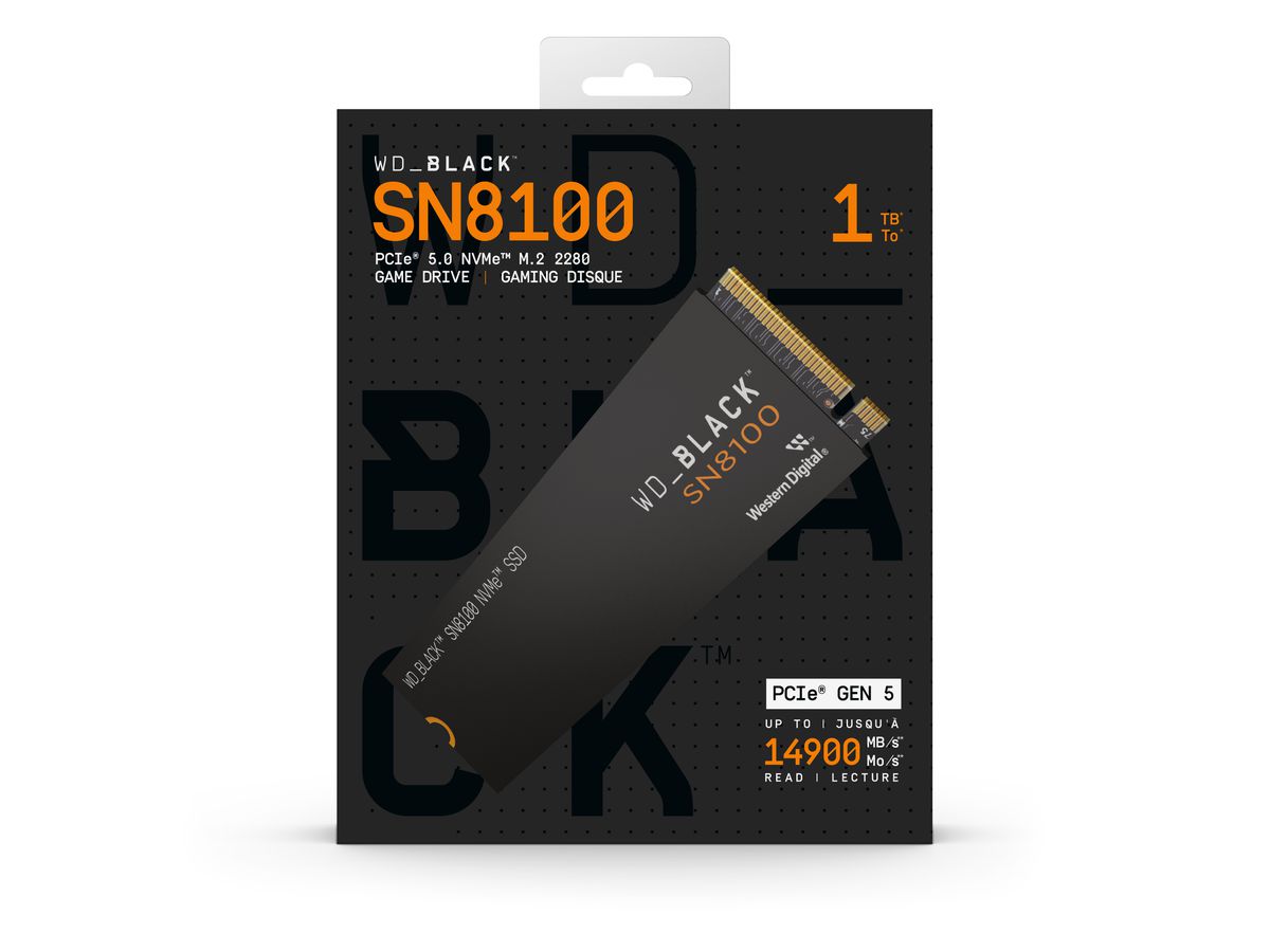 WD Black SN8100 NVMe SSD 1TB