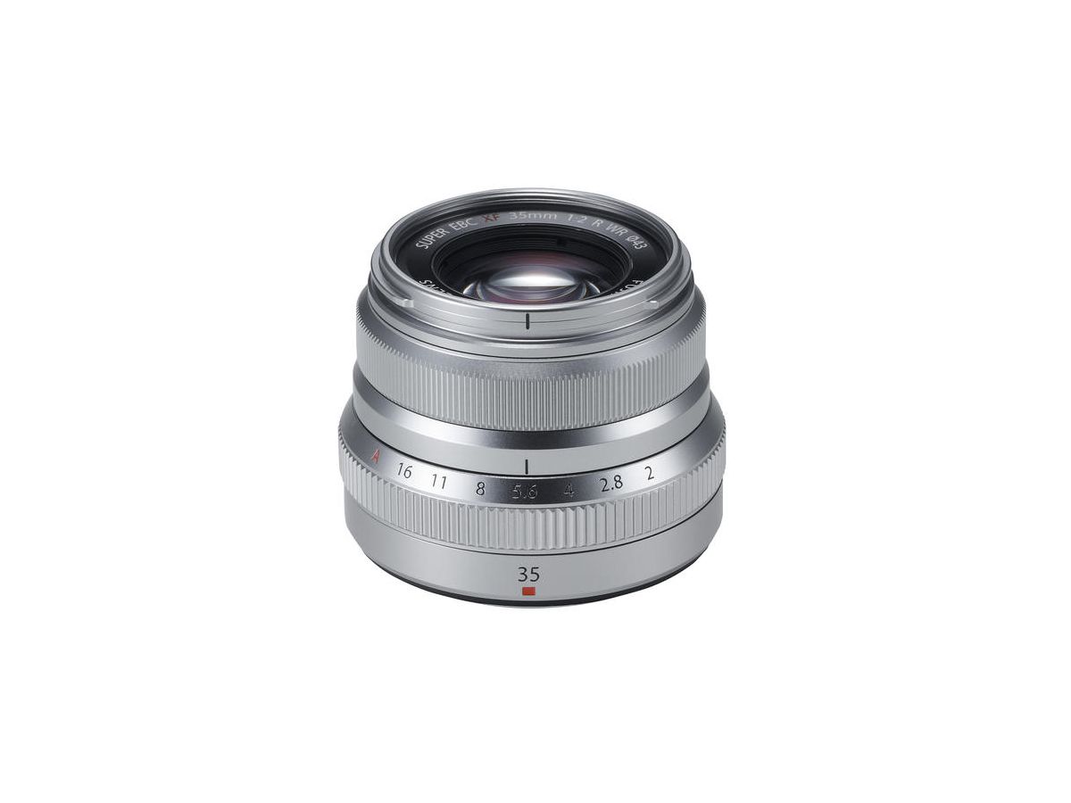 Fujinon XF 35mm F2 R WR Silver Swiss Gar