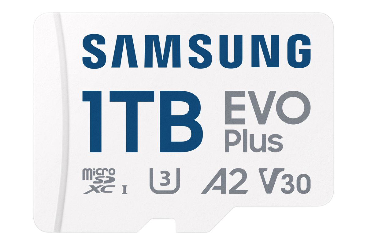 Samsung Evo+ microSDXC 1TB 160MB/s V30