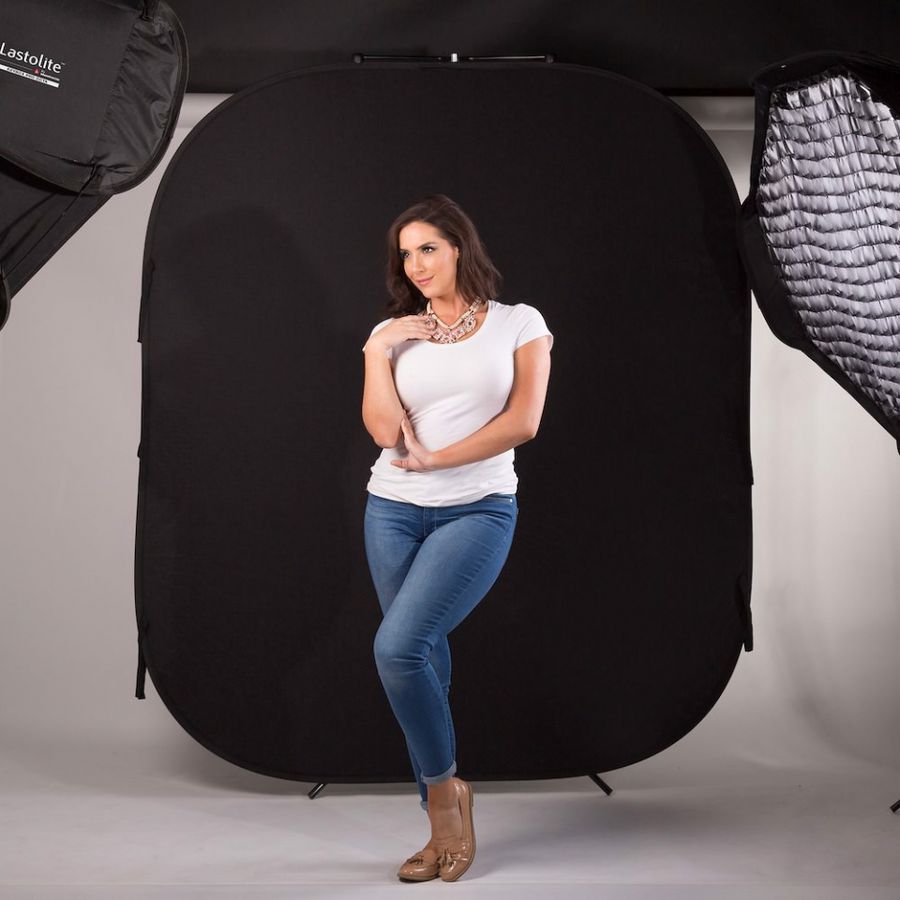 Manfrotto Collapsi 1.5 x 1.8m Blk/Wht