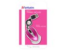 Verbatim Go Mini Travel Mouse Pink