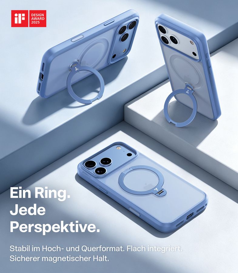 Torras Ostand Spin iPhone 18 Pro Blue