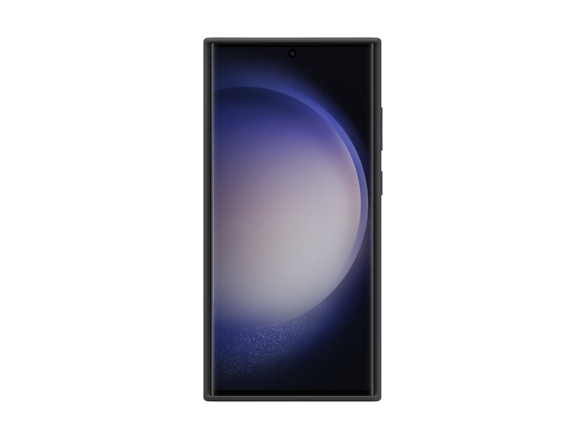 Samsung S23 Ultra Silicone Grip Case Black
