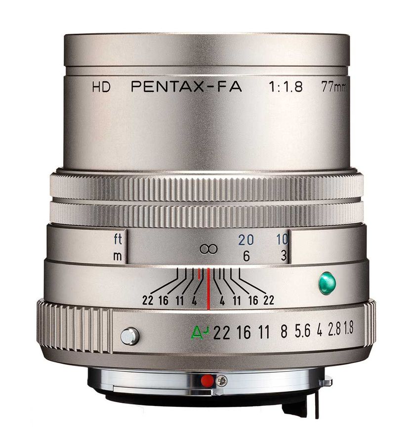 Pentax HD FA 77mm/ 1.8 Limited silver