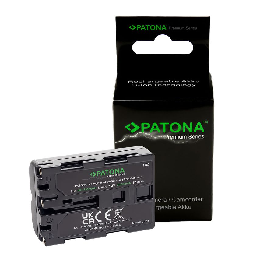 Patona Batterie Premium Sony NP-FM500H