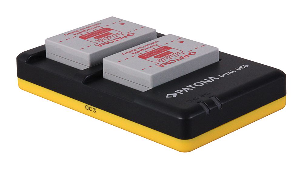 Patona Ladegerät Dual USB Canon NB-10L