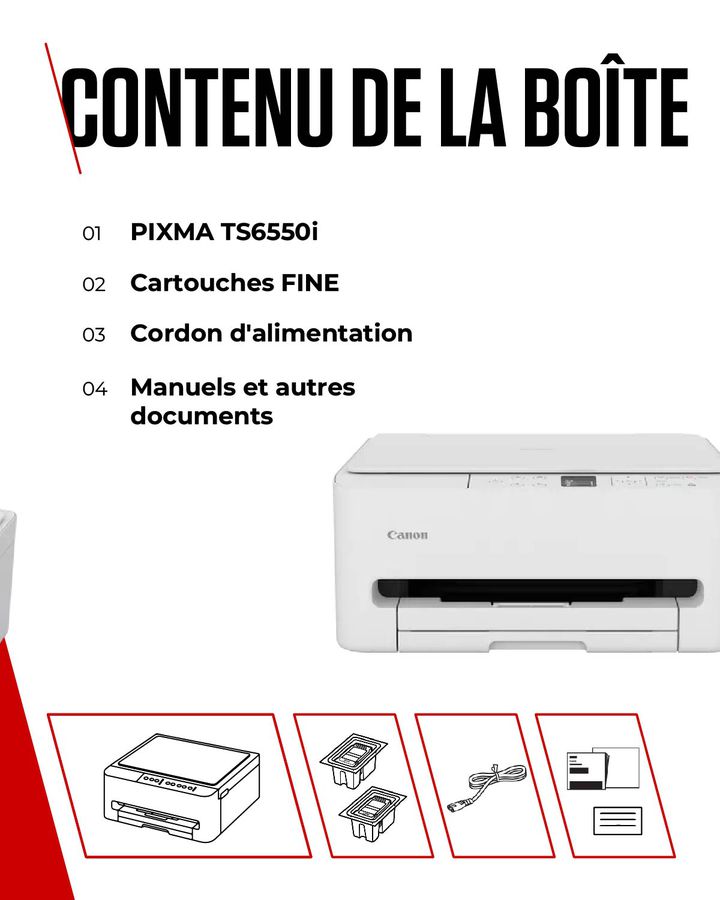 Canon PIXMA TS7550i White