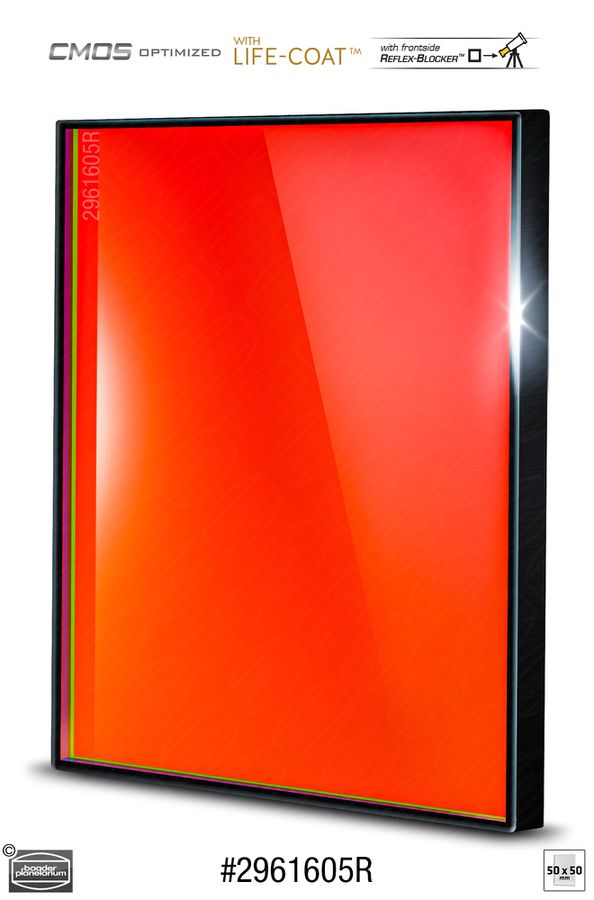 RGB-R 50x50mm Filter  CMOS-optimized