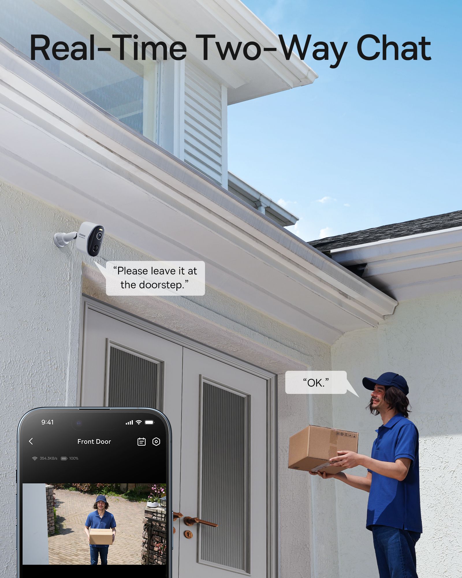 Baseus N1+ Outdoor Camera 2K