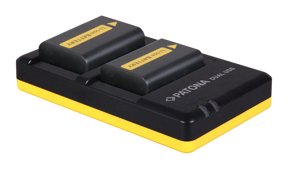 Patona Ladegerät Dual USB Sony NP-FW50