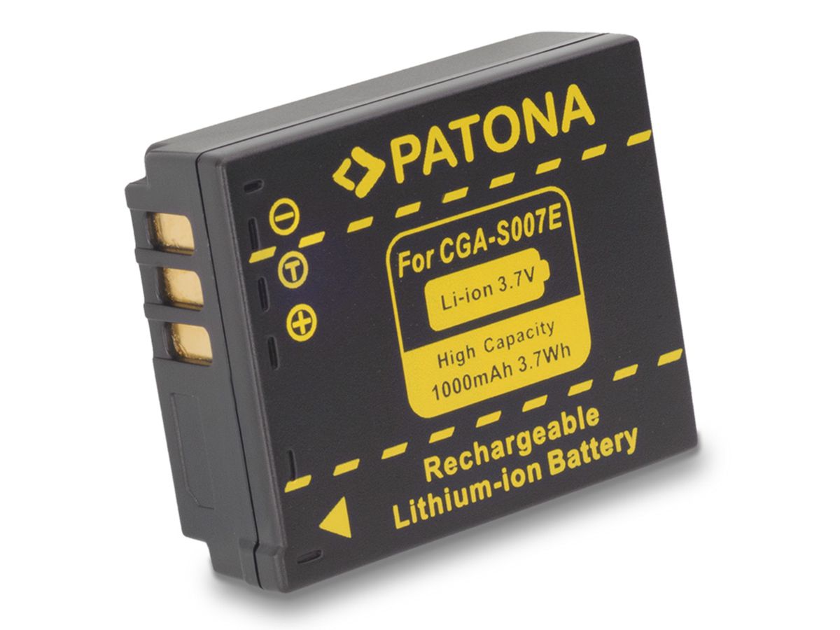 Patona Batterie Panasonic CGA-S007