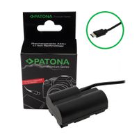 Patona USB-C Input Akku-Adapter NP-W235