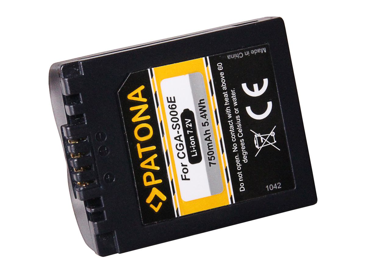 Patona Batterie Panasonic CGR-S006E